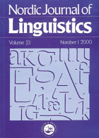 Nordic Journal of Linguistics